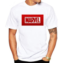 Load image into Gallery viewer, LUSLOS 2019 Men's Casual Marvel Printed T Shirt Fashion Streetwear O-Neck Male Tshirt Man T-shirt Tee Top camiseta masculina